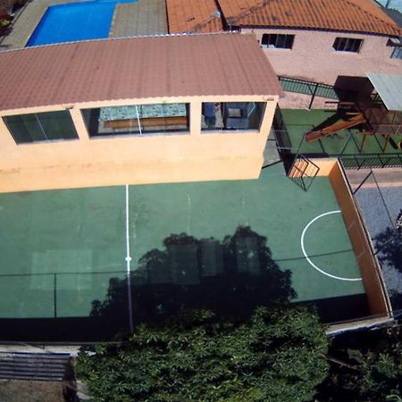 Chacara Bella Vida Com Piscina Churrasqueira Salao De Festas Fogao A Lenha Quadra Aracariguama Buitenkant foto