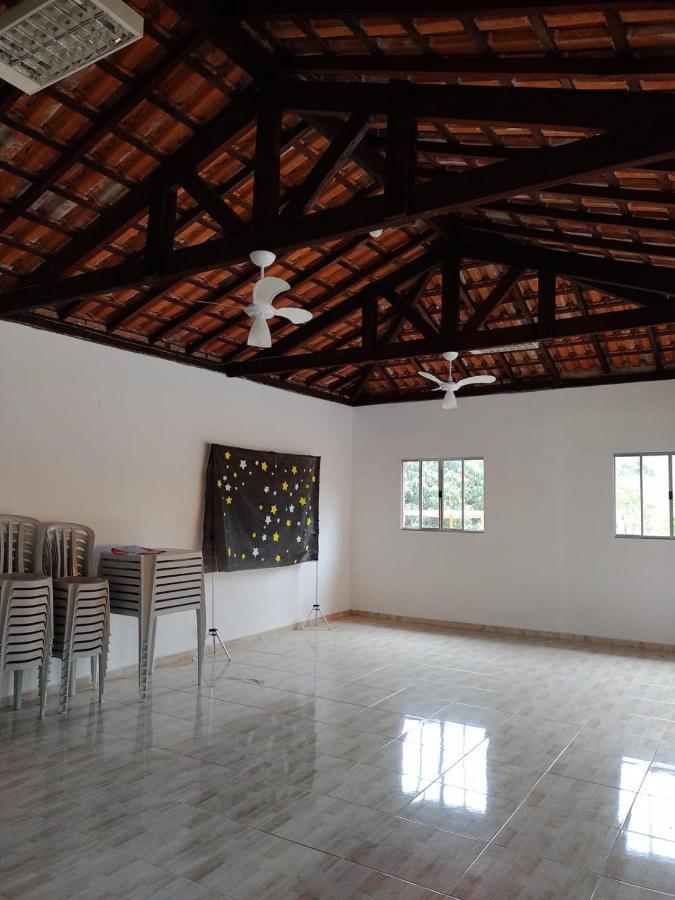 Chacara Bella Vida Com Piscina Churrasqueira Salao De Festas Fogao A Lenha Quadra Aracariguama Buitenkant foto