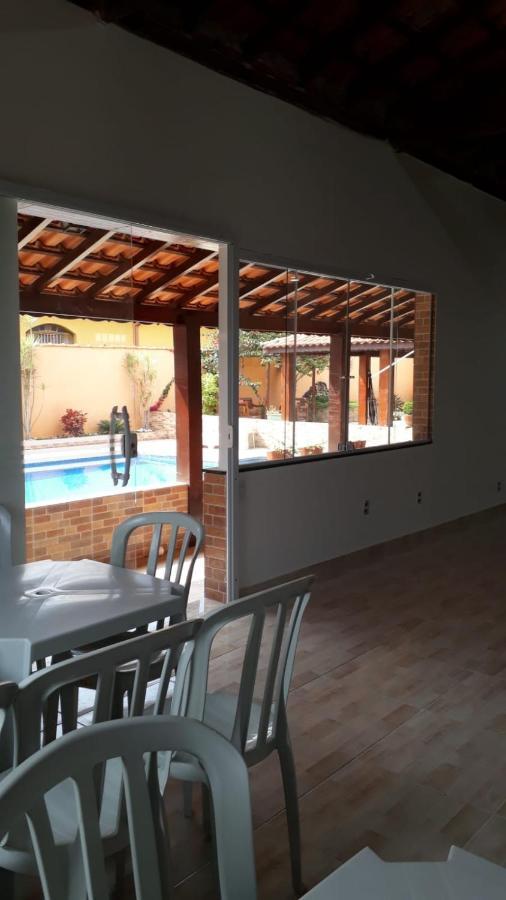 Chacara Bella Vida Com Piscina Churrasqueira Salao De Festas Fogao A Lenha Quadra Aracariguama Buitenkant foto