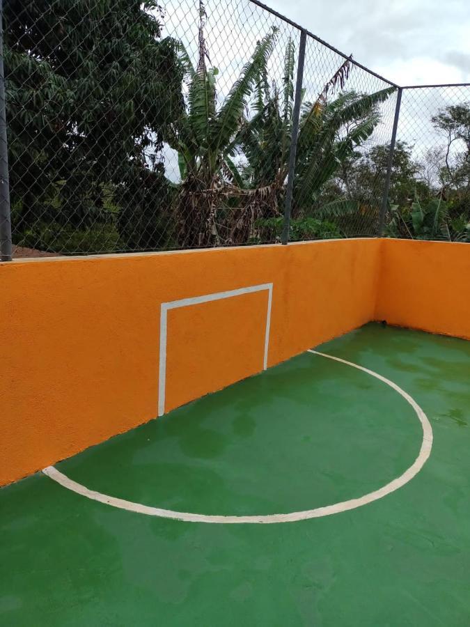 Chacara Bella Vida Com Piscina Churrasqueira Salao De Festas Fogao A Lenha Quadra Aracariguama Buitenkant foto