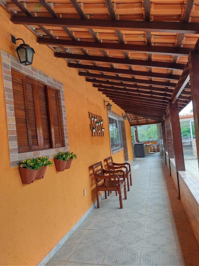 Chacara Bella Vida Com Piscina Churrasqueira Salao De Festas Fogao A Lenha Quadra Aracariguama Buitenkant foto