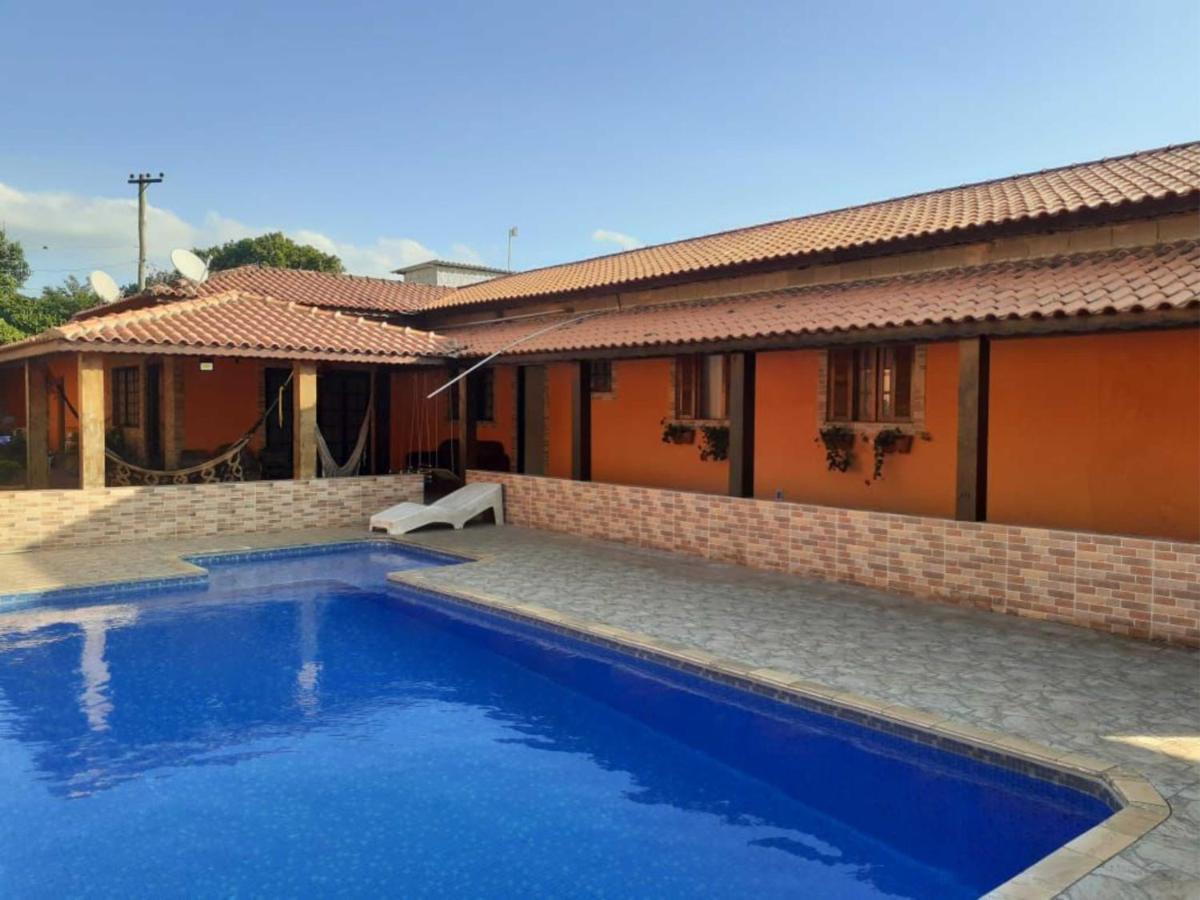 Chacara Bella Vida Com Piscina Churrasqueira Salao De Festas Fogao A Lenha Quadra Aracariguama Buitenkant foto